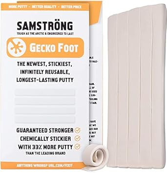 Sticky Tack - Samströng Gecko Foot Putty - The Perfect Wall Putty for Hanging Things Around The ... | Amazon (US)