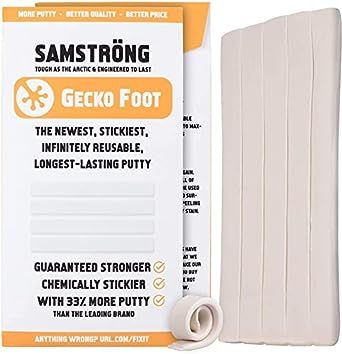 Sticky Tack - Samströng Gecko Foot Adhesive Putty - The Perfect Wall Putty for Hanging Things Ar... | Amazon (US)