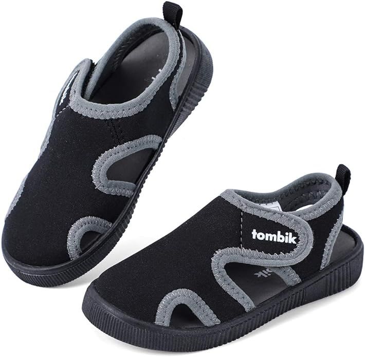 tombik Toddler Cute Aquatic Water Shoes Boys/Girls Beach Sandals | Amazon (US)