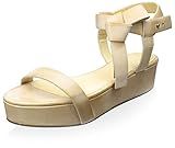 Brunello Cucinelli Women's Platform Sandal, Tan, 39 M EU/9 M US | Amazon (US)