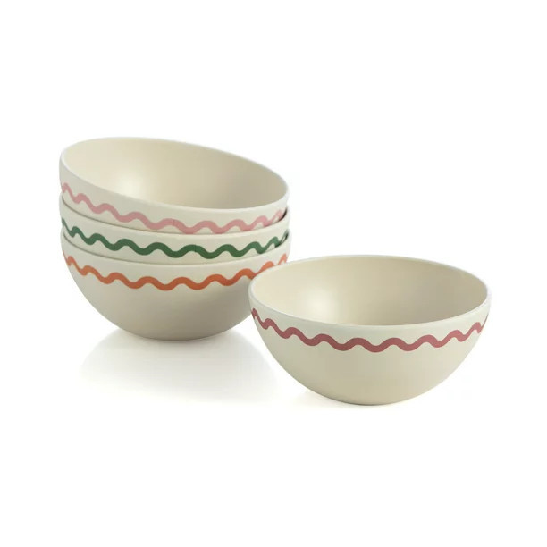 Shiraleah Primavera Assorted Set Of 4 Bowls | Walmart (US)