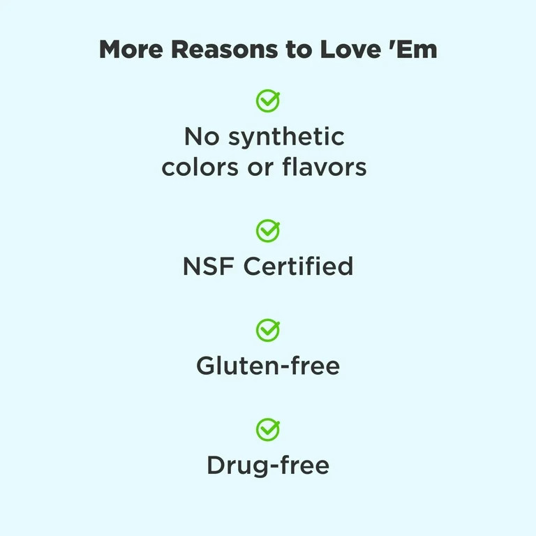 OLLY Goodbye Stress Gummy, Travel Size, GABA, L-Theanine, Lemon Balm, Chamomile, Berry, 10 Ct | Walmart (US)