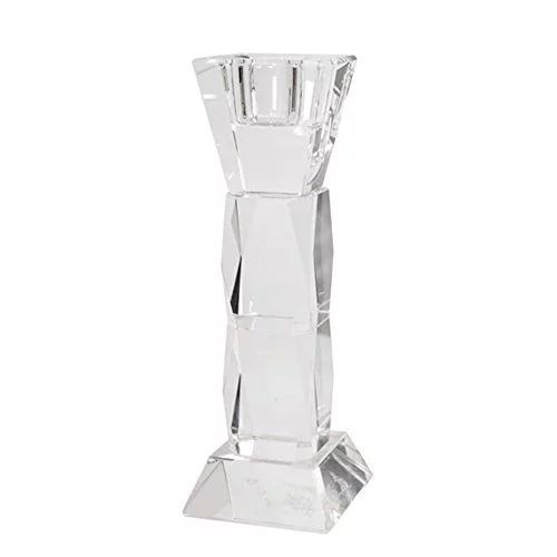 Hosley's 6' High Heavy Crystal Clear Glass Taper Candle Holder. Ideal for Parties, Spa and Aromat... | Walmart (US)