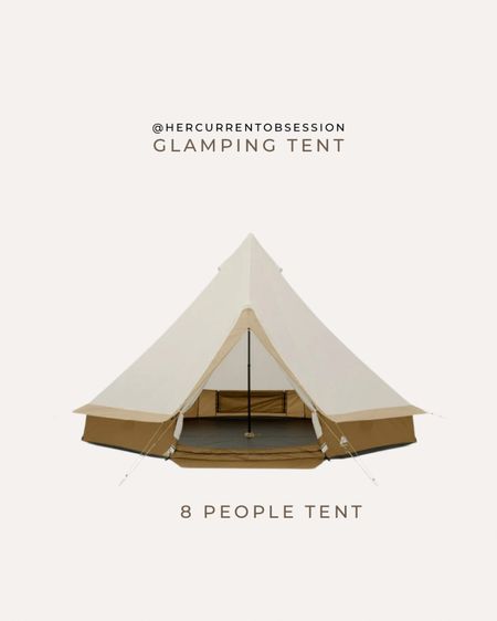 ⛺️ Invite your friends and family to a glamming weekend in this 8 people tent! ⛺️ 

Her Current Obsession, camping tent 

#LTKSeasonal #LTKFamily #LTKActive