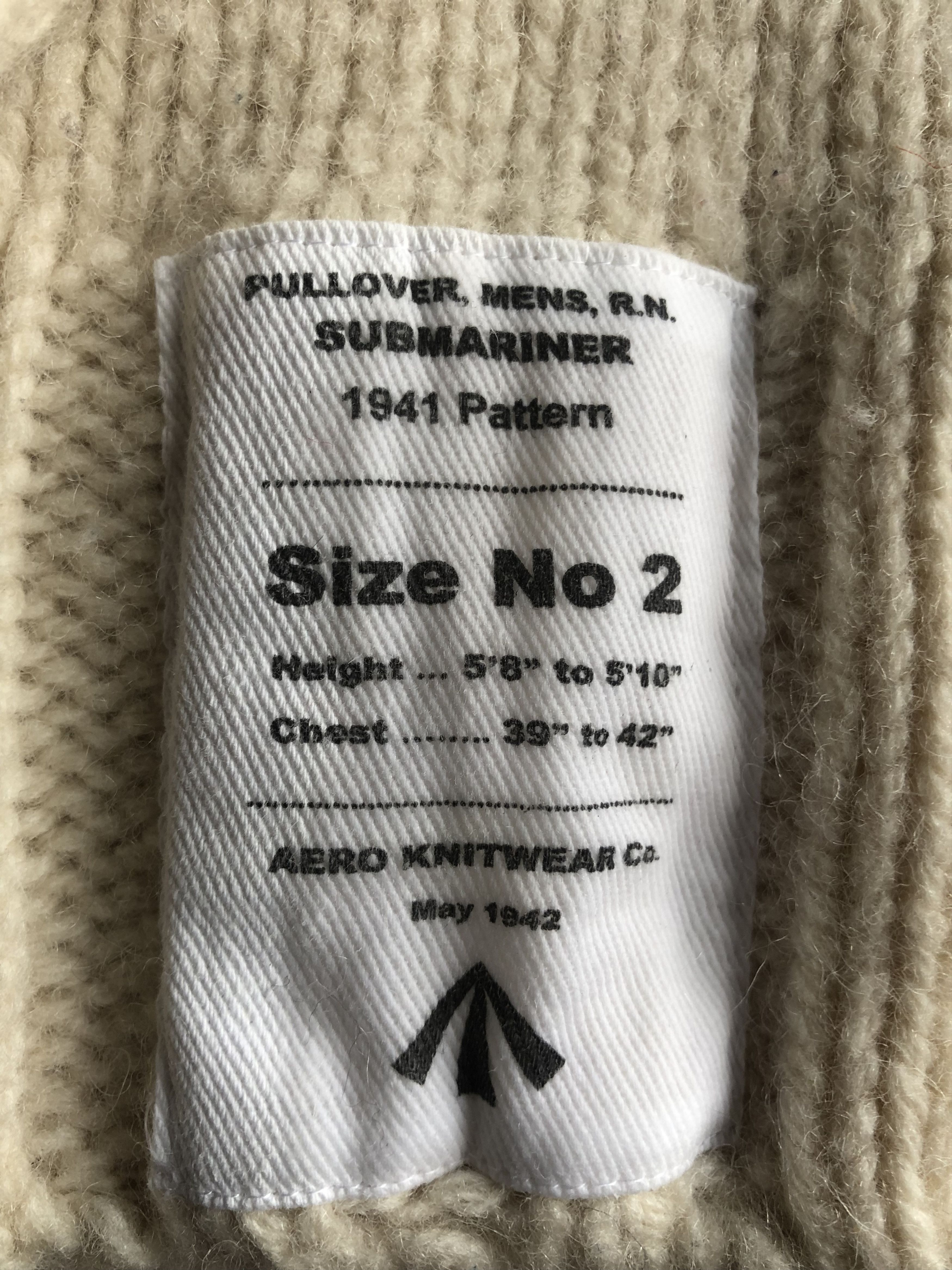 Aero Leather Aero Leather WWII Submariner Roll Neck Sweater | Grailed | Grailed