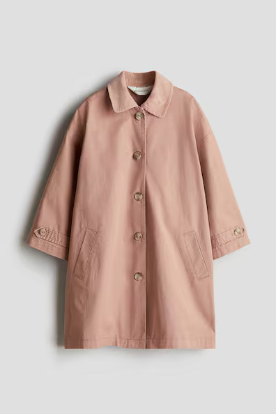 H & M - Cotton Trench Coat - Beige | H&M (US + CA)