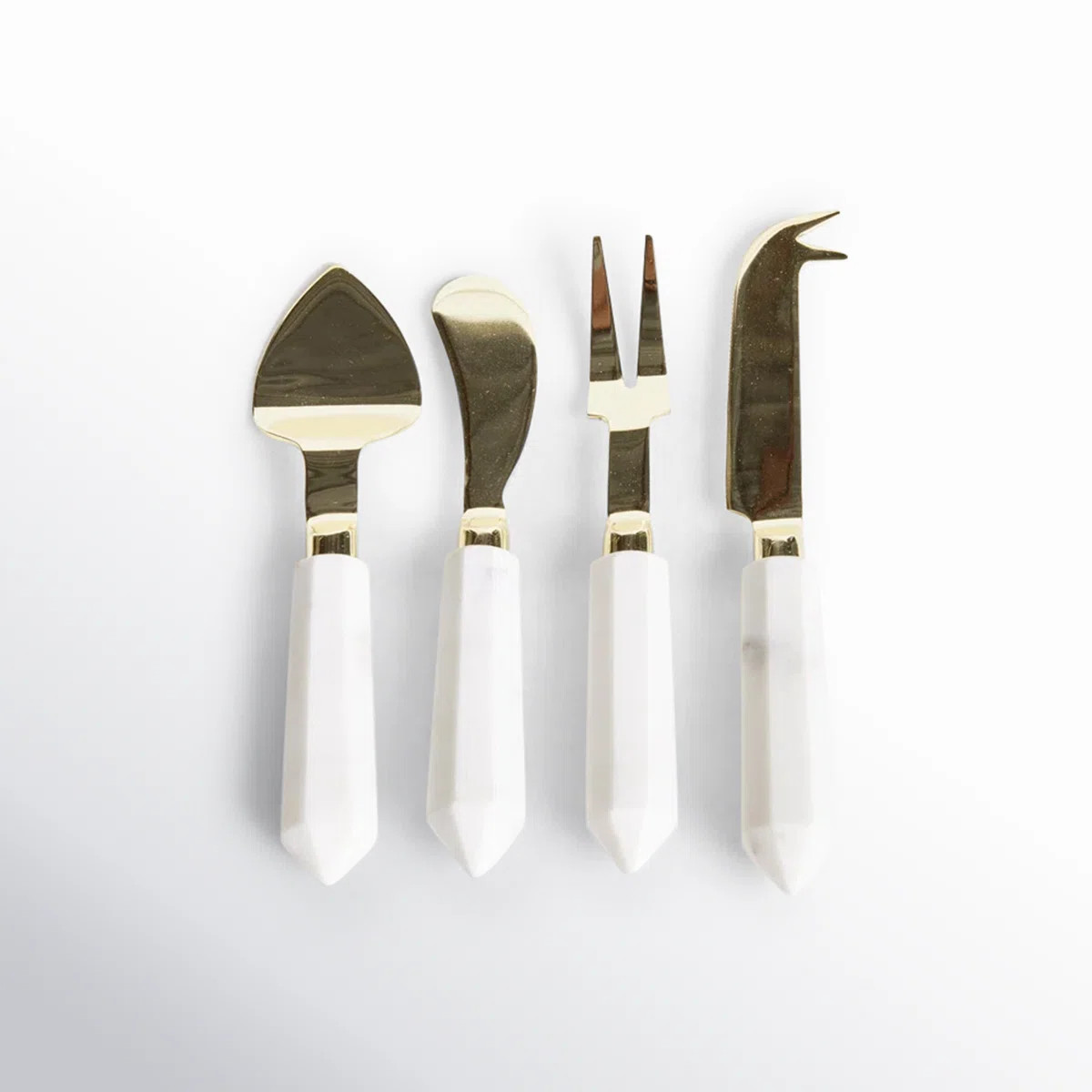 Zala 4 Piece Stainless Steel Cheese Serving Set | Wayfair North America
