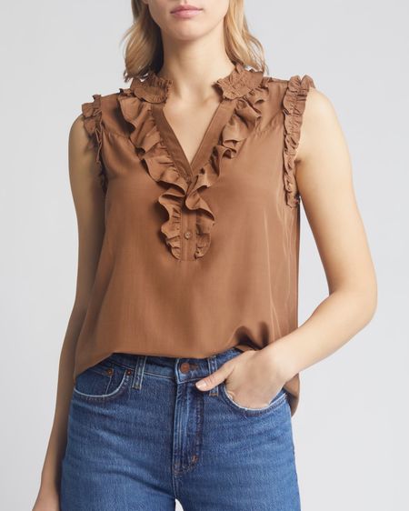 Ruffle top
Top
Jeans
Denim

Resort wear
Vacation outfit
Date night outfit
Summer outfit
#Itkseasonal
#Itkover40
#Itku
#LTKfindsunder100 #LTKworkwear