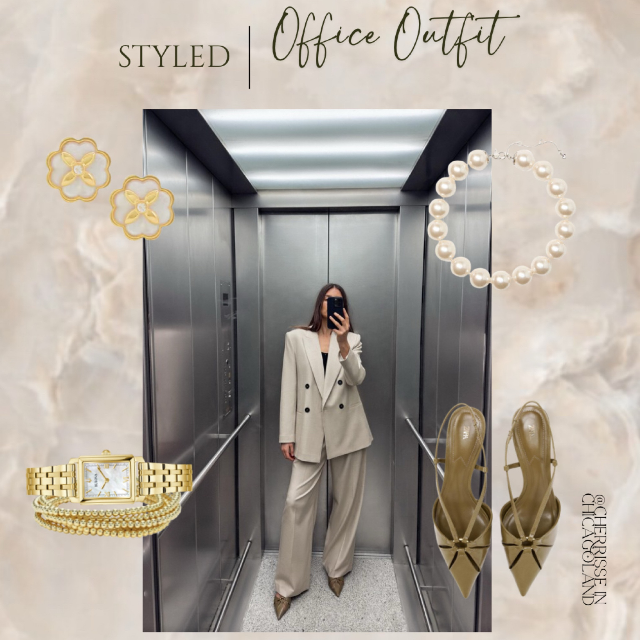 Power dressing, but make it chic ⚡️✨ This Zara office look is the perfect mix of classy and trendy! Shop it now on my LTK. #WorkwearGoals #LTKfashion