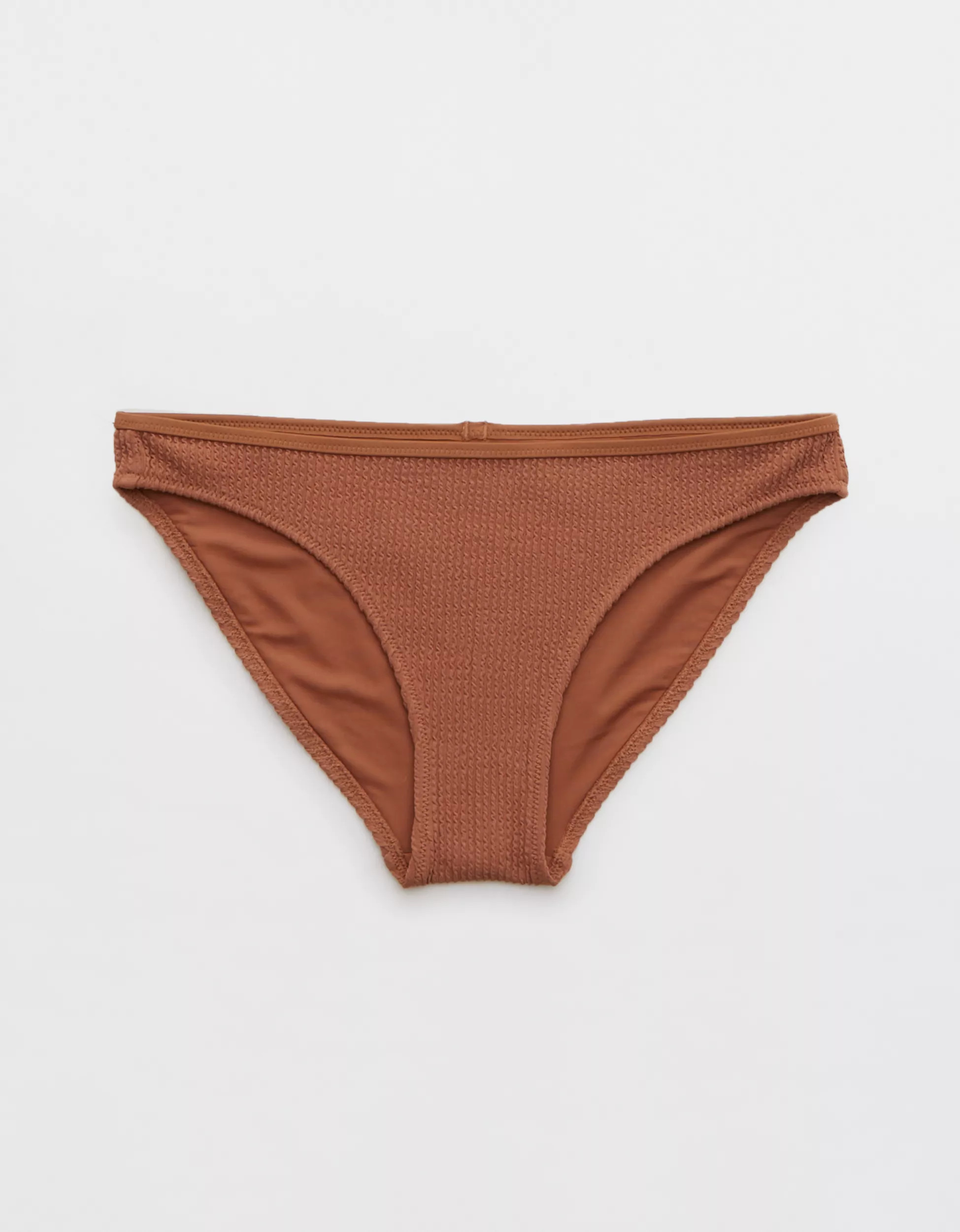 Aerie Crinkle Full Coverage Bikini Bottom | Aerie