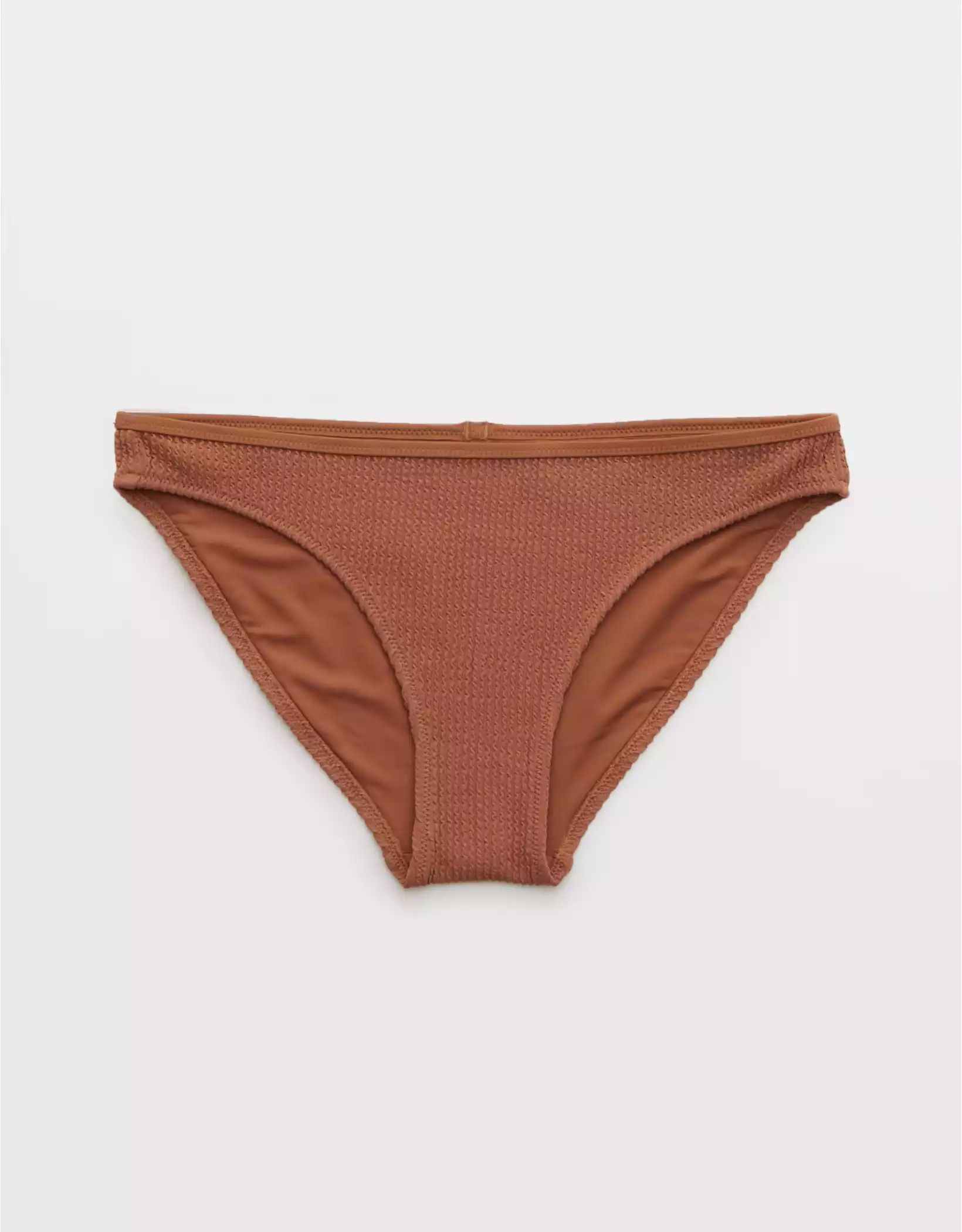 Aerie Crinkle Full Coverage Bikini Bottom | American Eagle Outfitters (US & CA)