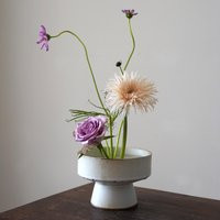 Ceramic Ikebana Vase, Container, Bowl, Fruit Bowl, Japanese Floral Arrangement, Kungfu Chado Tea Table Decor, Zen Aesthetic | Etsy (US)