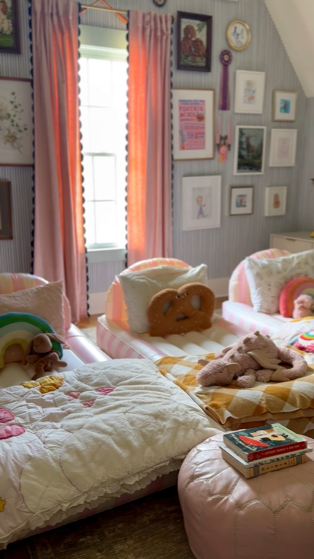 These sleepover beds are so so cute!!! Perfect for travel, last minute guests, or sister sleepovers!

#LTKHome #LTKmomlife #LTKKids