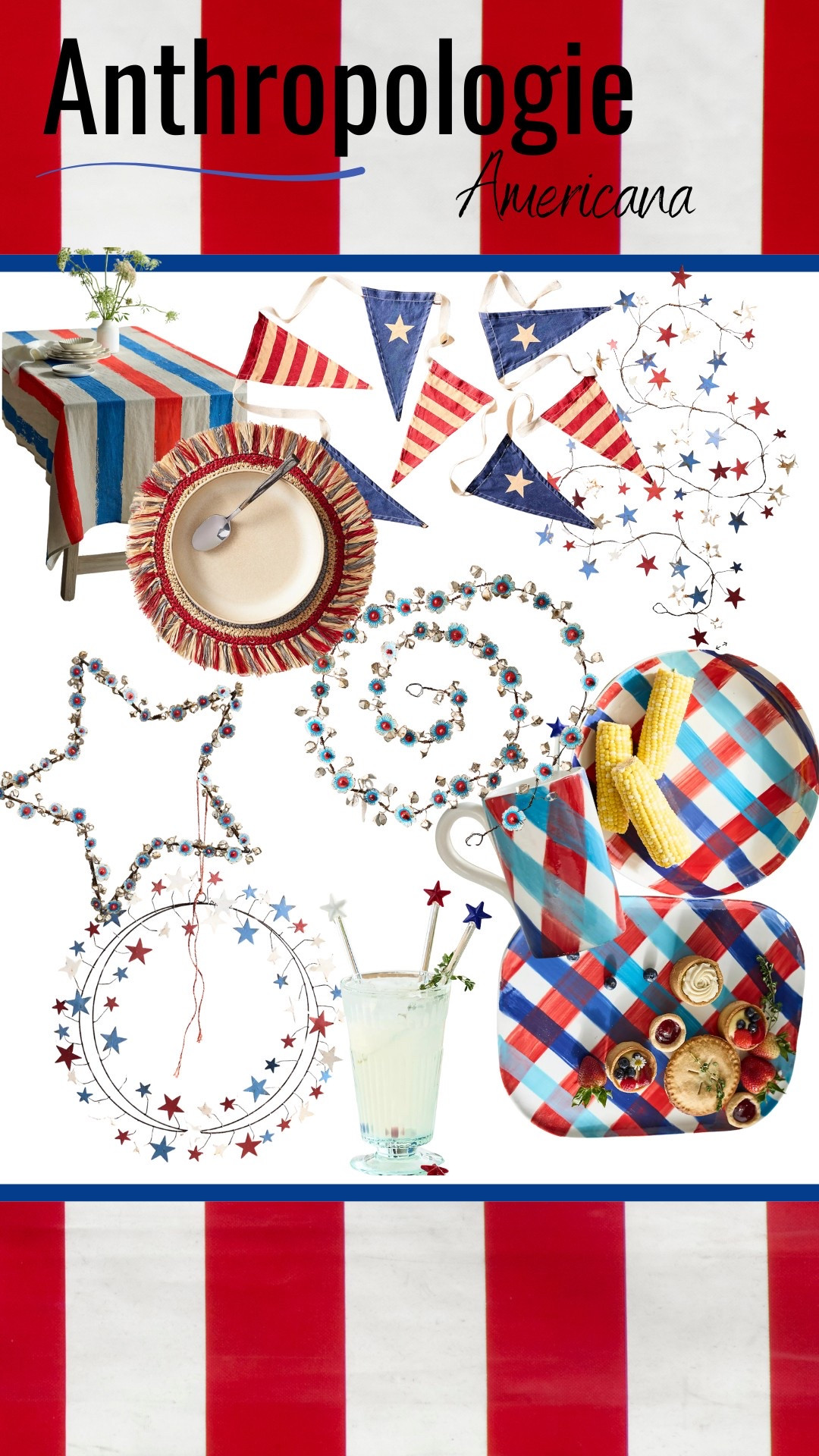 Look at this cuteness. Love the garlands! 

#LTKHome #LTKSeasonal #LTKSummerEdit