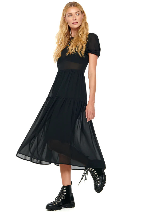 Black Abigail Dress | Never Fully Dressed (UK & IE)