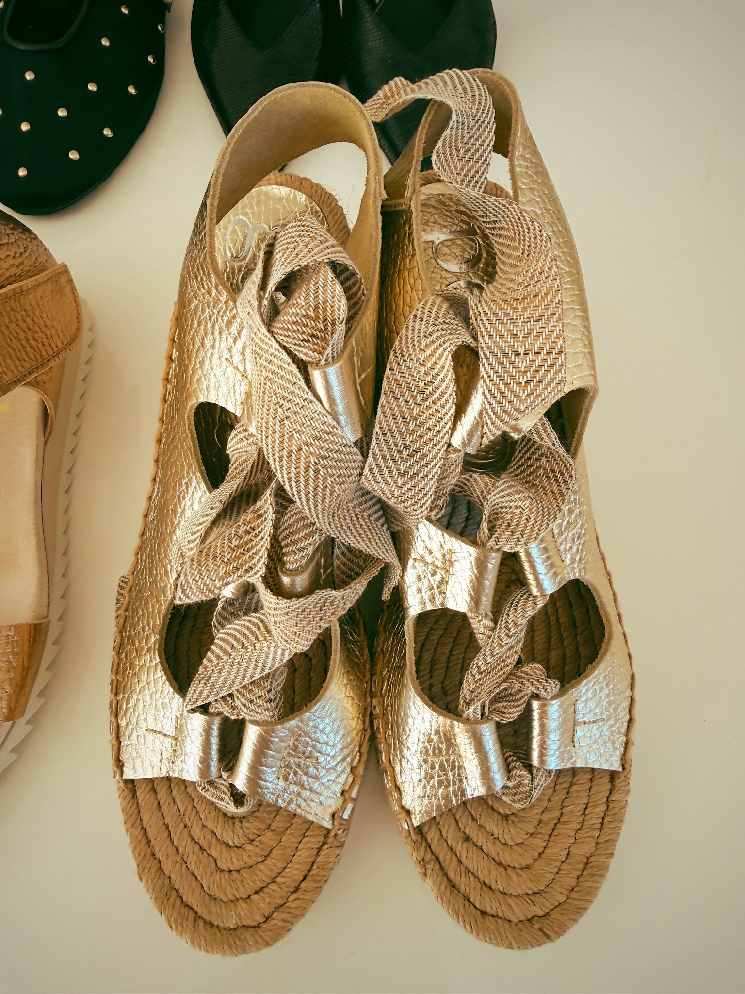 This may not be the most flattering picture of these wedges, but wow are they cute! And comfortable beyond measure. TTS. 

#LTKSeasonal #LTKOver40