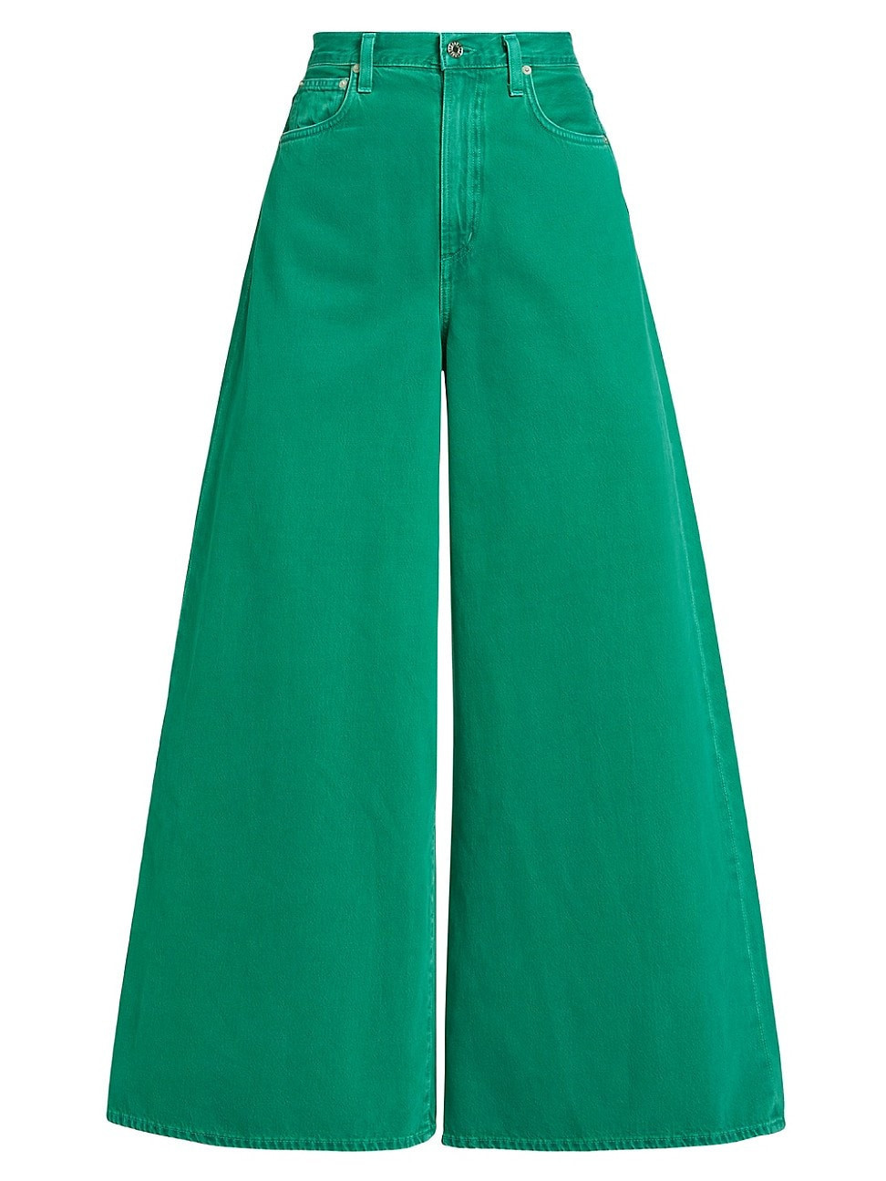 Women's Nolan High-Rise Wide-Leg Jeans - Air Freshener - Size 27 | Saks Fifth Avenue