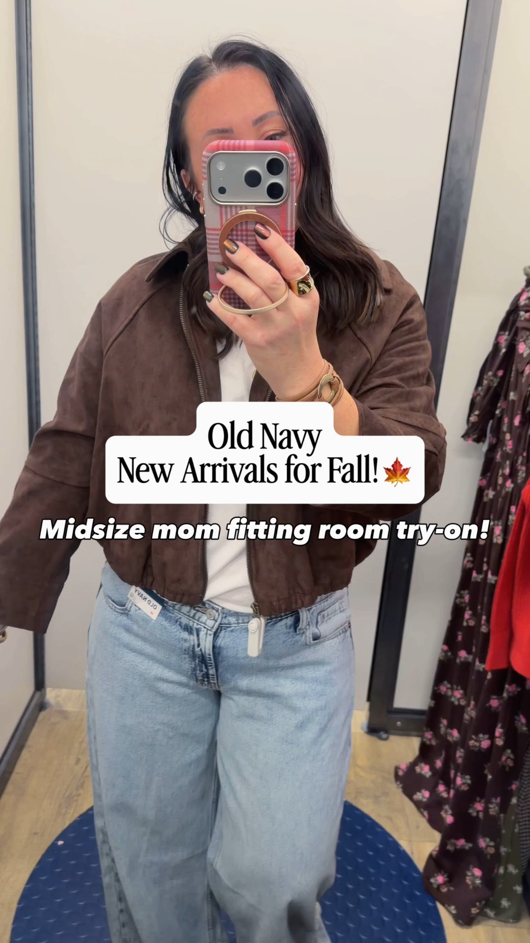 Old Navy new arrivals for fall! 
Large faux suede jacket. 
Large barrel leg pants. 
Medium pumpkin tee. Need a large. Large floral tee. 
Size 14 regular in all jeans except the bootcut style. Wearing a size 16 short. Large rugby top. Large cardigan. Large green and brown maxi dresses. XL black plaid dresses. Prefer the large. Large mini dresses. Large white crewneck tee.

#LTKOver40 #LTKSaleAlert #LTKMidsize