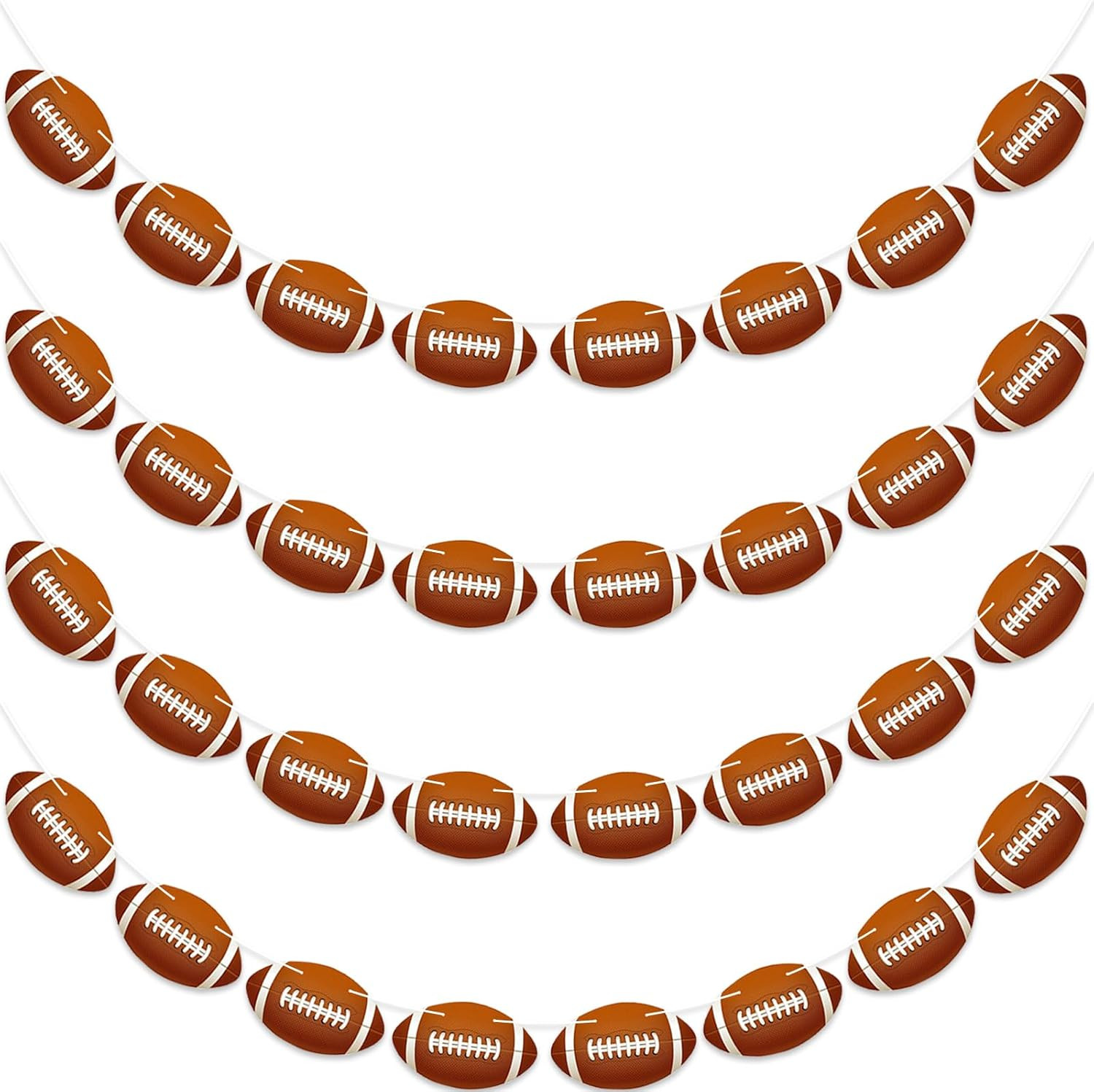 Football Party Decorations Banner 2026 Super Sports Theme Hanging Garland for Birthday Game Day T... | Amazon (US)