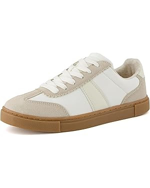 CUSHIONAIRE Women's Balance Lace Up Sneaker +Comfort Foam, Wide Widths Available | Amazon (US)