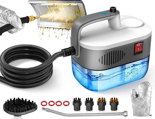 Steam Cleaner, 6-Level Adjustable, 10s Heat-Up, 1200ML Large Tank, 2500W Portable Steamer for Cle... | Amazon (US)