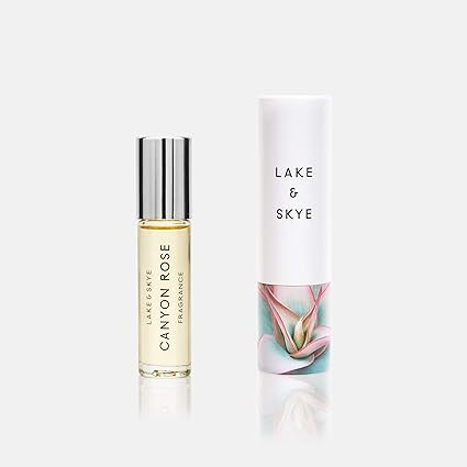 Lake & Skye - Canyon Rose Rollerball Fragrance Oil 0.33 oz (10 ml) - Warm Floral and Vanilla | Amazon (US)