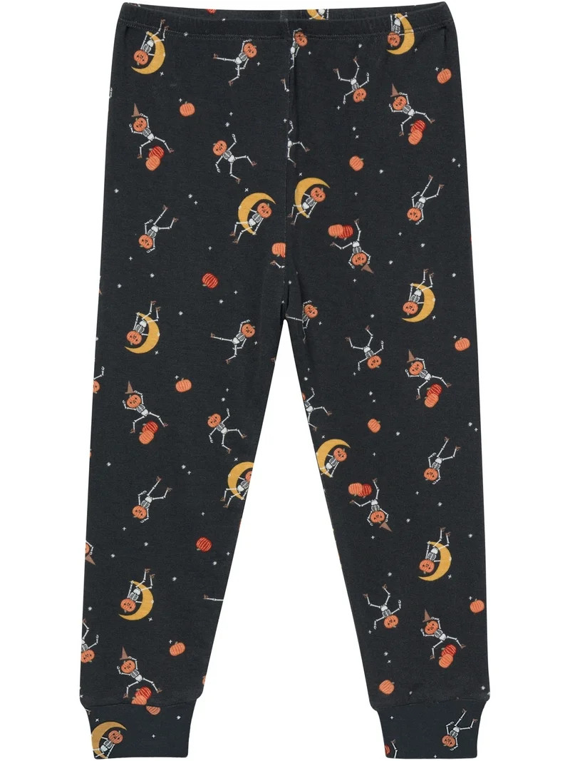 Modern Moments by Gerber Toddler Neutral Halloween Pajama Set, 2-Piece, Sizes 12M-5T - Walmart.co... | Walmart (US)