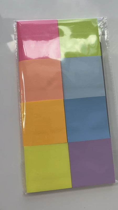 8 Pack 3x3 Pop-up Sticky Notes in Bright Colors 

#LTKVideo #LTKHome #LTKFindsUnder50