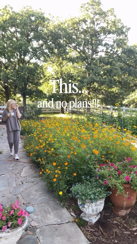 My cozy outfit is on sale! Sizes limited. For reference…I’m wearing a medium.
🌸🌸🌸
THIS…and no plans!

My favorite way to spend summer mornings…in the garden with a good book and a cup of coffee while Millie and Mabel play.

Cheers to retired life! 🥳
X Penny

#LTKootd #LTKmorningroutine #LTKTravel