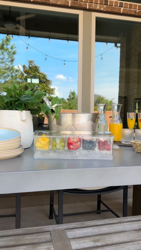You need this condiment caddy for your next outdoor gathering! Use it for a mimosa bar, a summer brunch, or even all the fixings for your burger on your next grill out. 

#LTKhome #LTKunder50 #LTKFind
