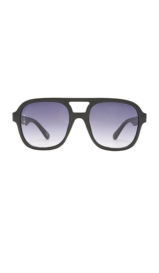 Whirlpool Sunglasses in Black & Smoke Gradient | Revolve Clothing (Global)
