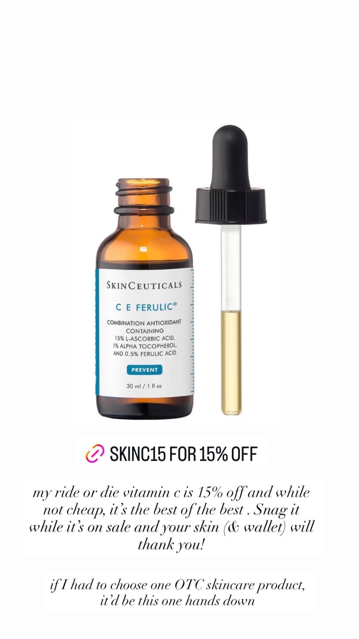 Best vitamin c serum is on sale!! This is my #1 skincare rec that’s over the counter 

#LTKSaleAlert #LTKBeauty