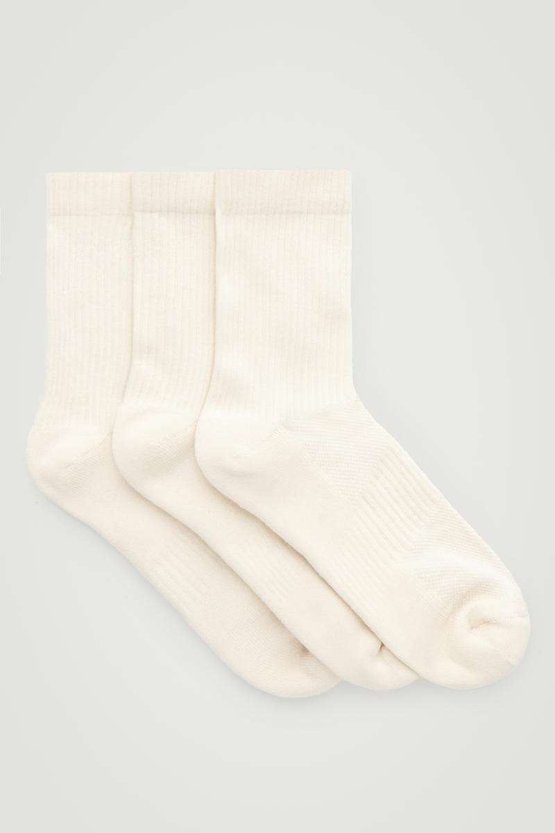 3-Pack Ribbed Sport Socks | COS (US)