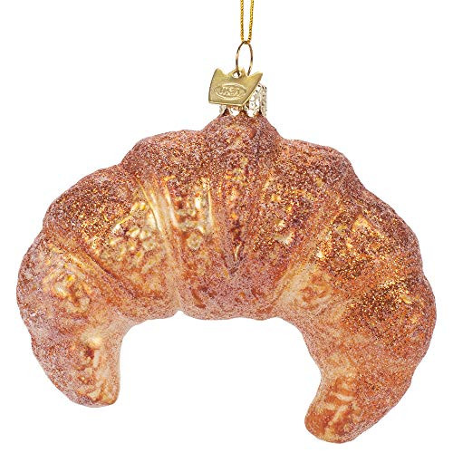 Kurt S. Adler Noble Gems Croissant Glass Christmas Tree Ornament NB1551 | Amazon (US)
