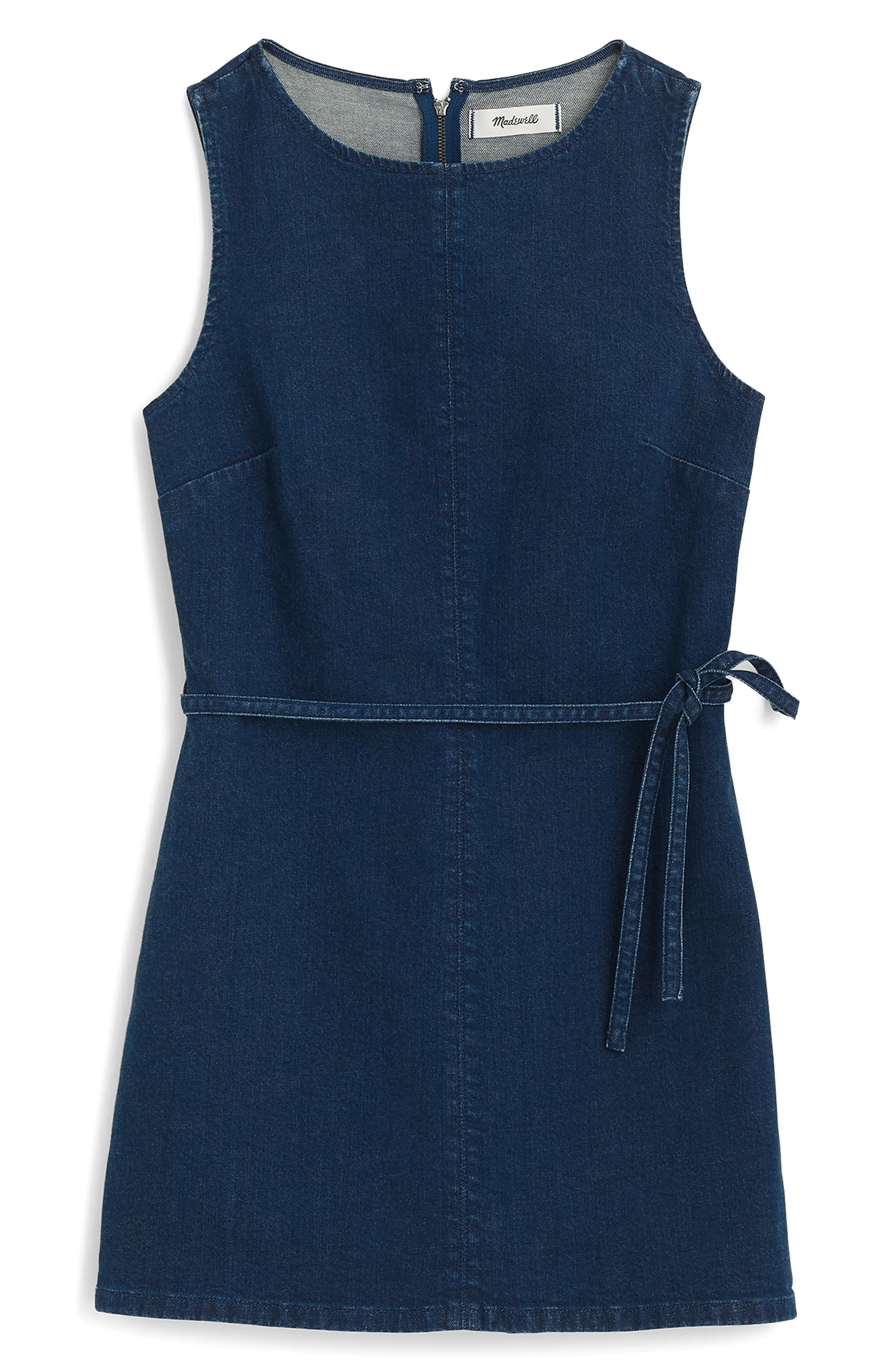 Boat Neck Denim Skort Romper (Women) | Nordstrom | Nordstrom