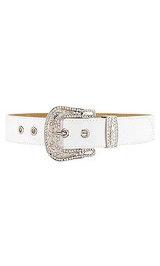 Kye Belt in White | Revolve Clothing (Global)