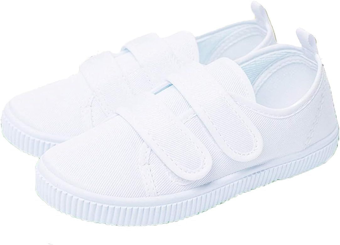 Unpafcxddyig Kids Sneakers Athletic Running Tennis Sport Shoes Light Weight Slip on | Amazon (US)