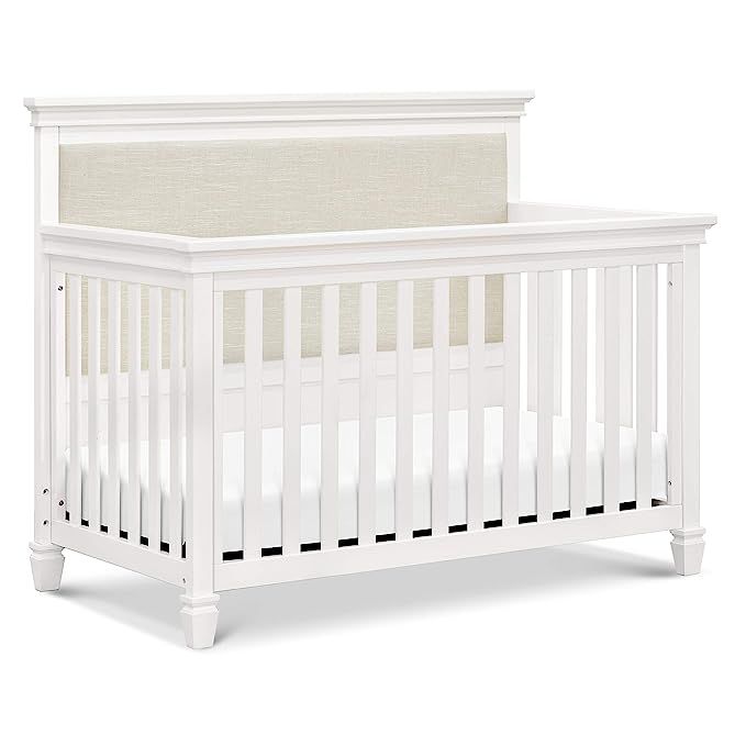 Million Dollar Baby Darlington 4-in-1 Convertible Crib in Warm White, Greenguard Gold Certified | Amazon (US)