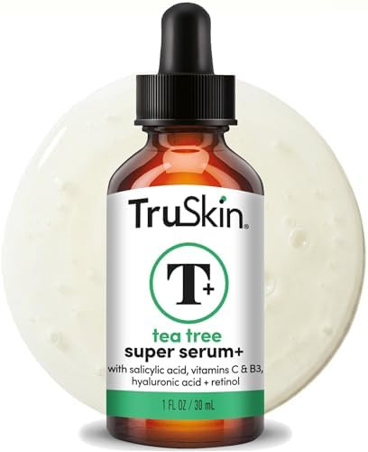 TruSkin Tea Tree Oil Acne Treatment Serum for Face – Salicylic Acid, Niacinamide, Vitamin C & R... | Amazon (US)