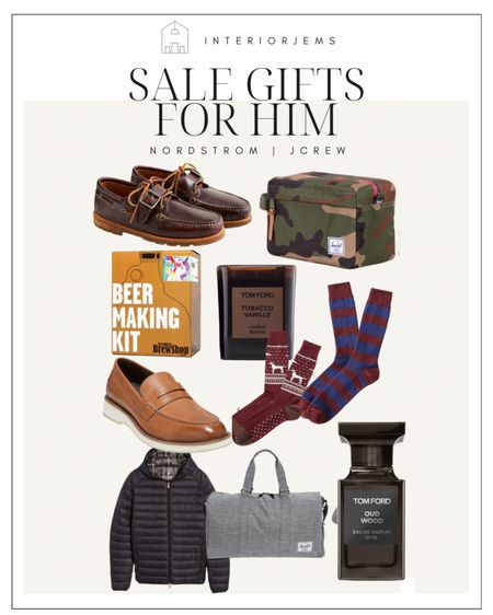 Gift guide for him, all gifts on sale, gifts for husband, gifts for dad, gifts for grandpa, gifts for teen, coat sale, shoe sale, tom Ford, weekender bag for him, Nordstrom, jcrew 

#LTKHoliday #LTKGiftGuide #LTKsalealert