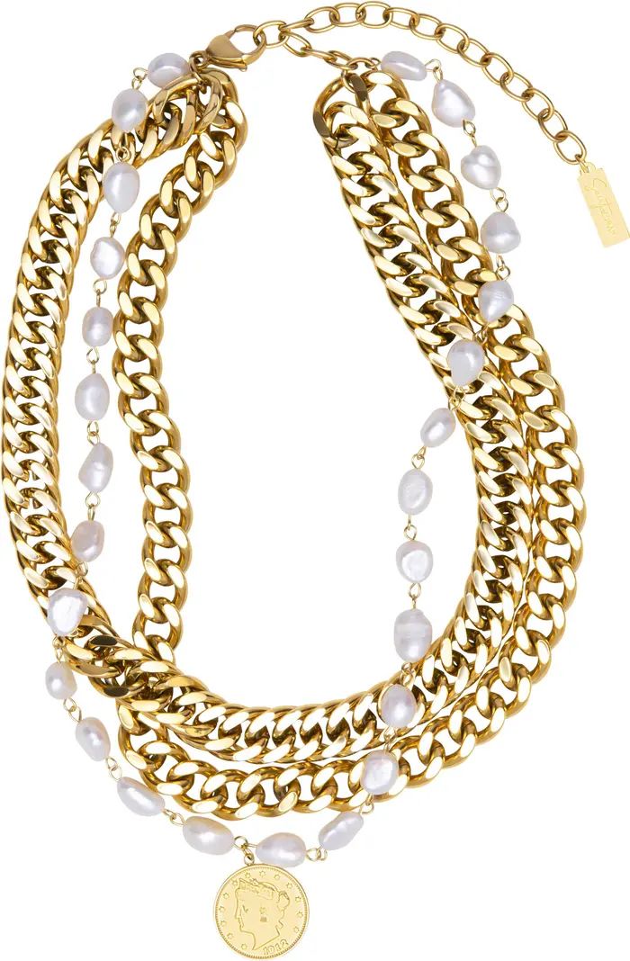 st. Moran Aragon Freshwater Pearl Necklace | Nordstrom | Nordstrom