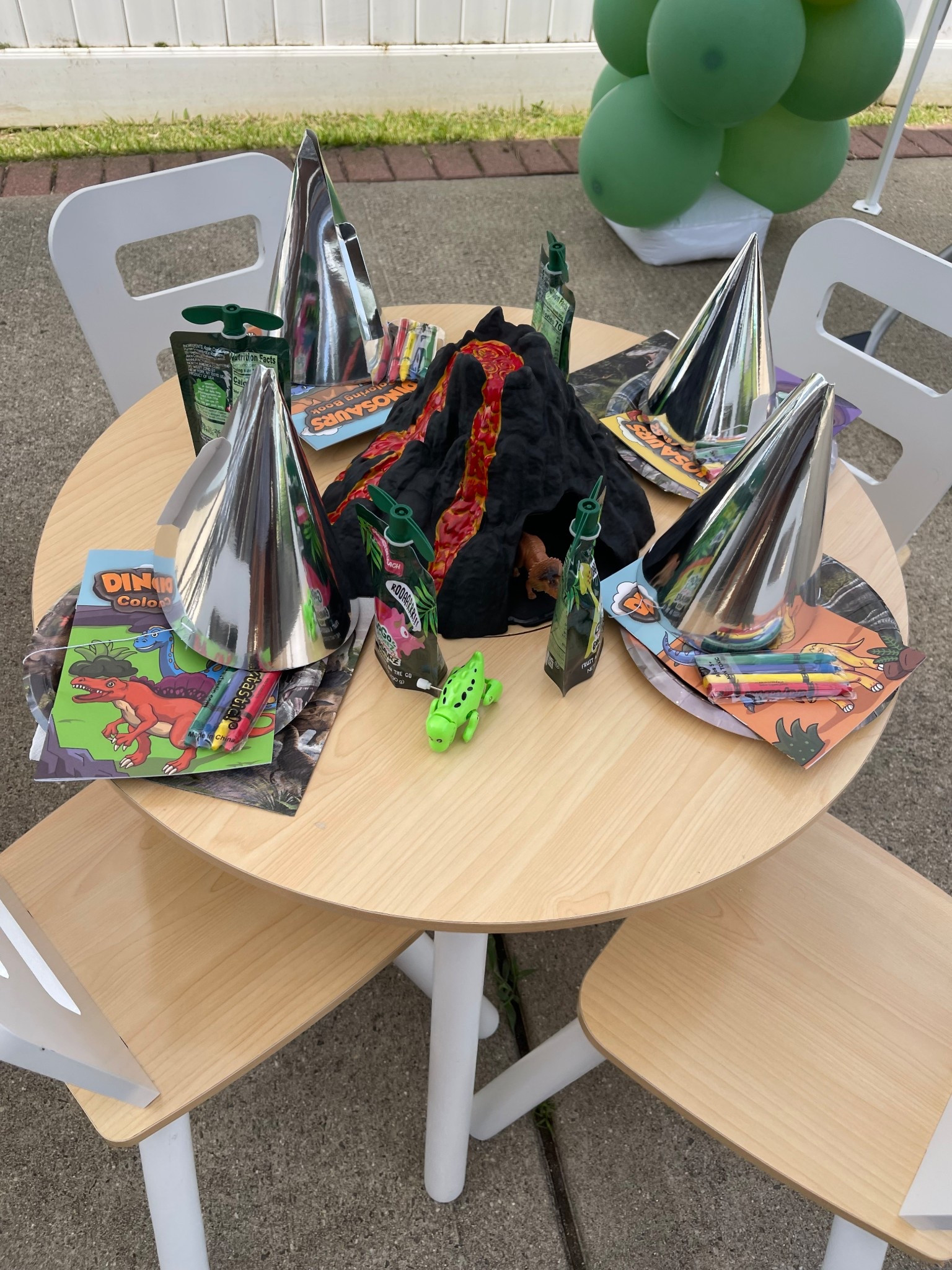 Dinosaur party
Kids party
Volcano
Decor
Party decorations 
Party hats
Centerpieces 

#LTKFindsUnder50 #LTKParties #LTKKids