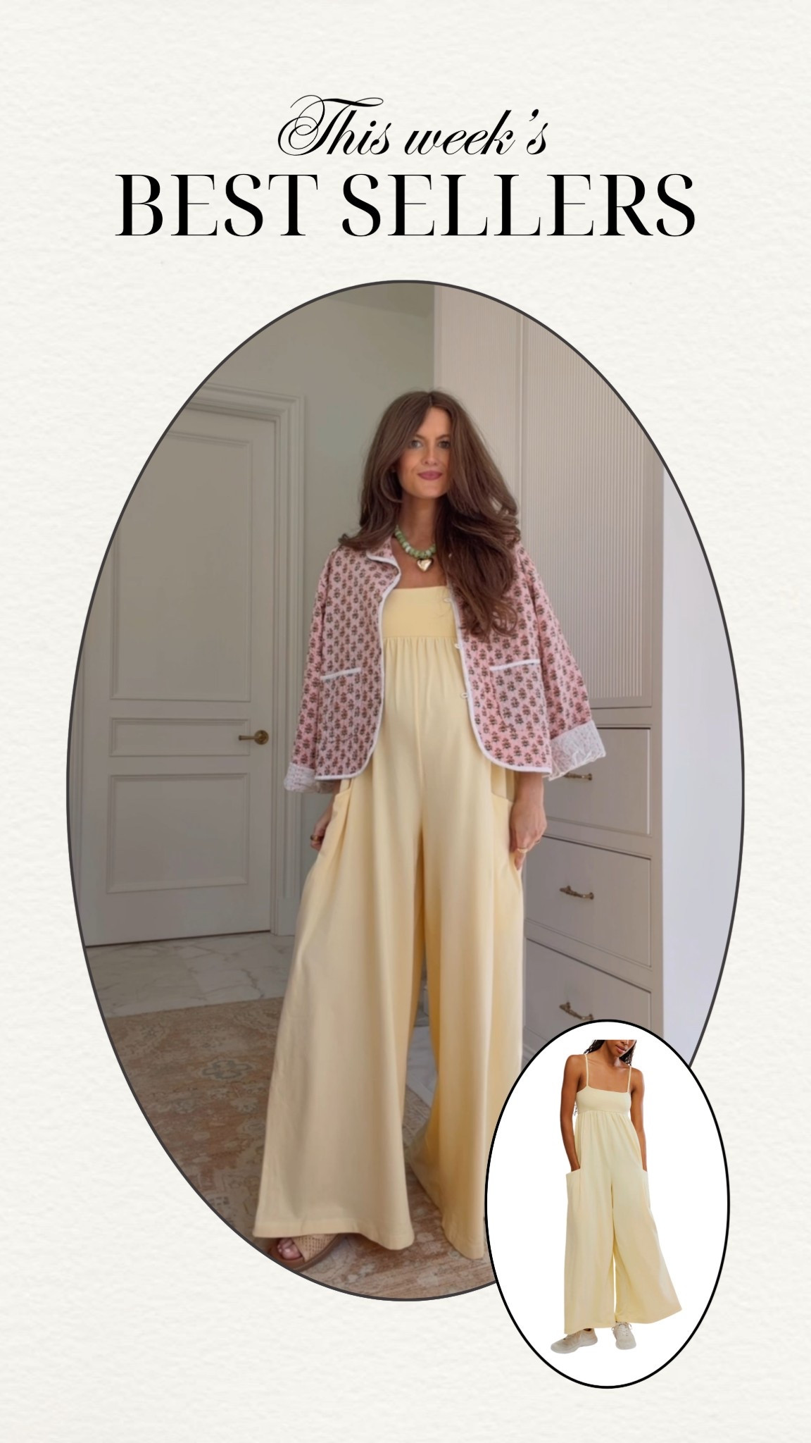 This jumpsuit is a weekly best seller again!!! I love it so much. It is very comfortable for chasing my girls around, but still super cute!! 



#LTKgrwm #LTKBump #LTKootd