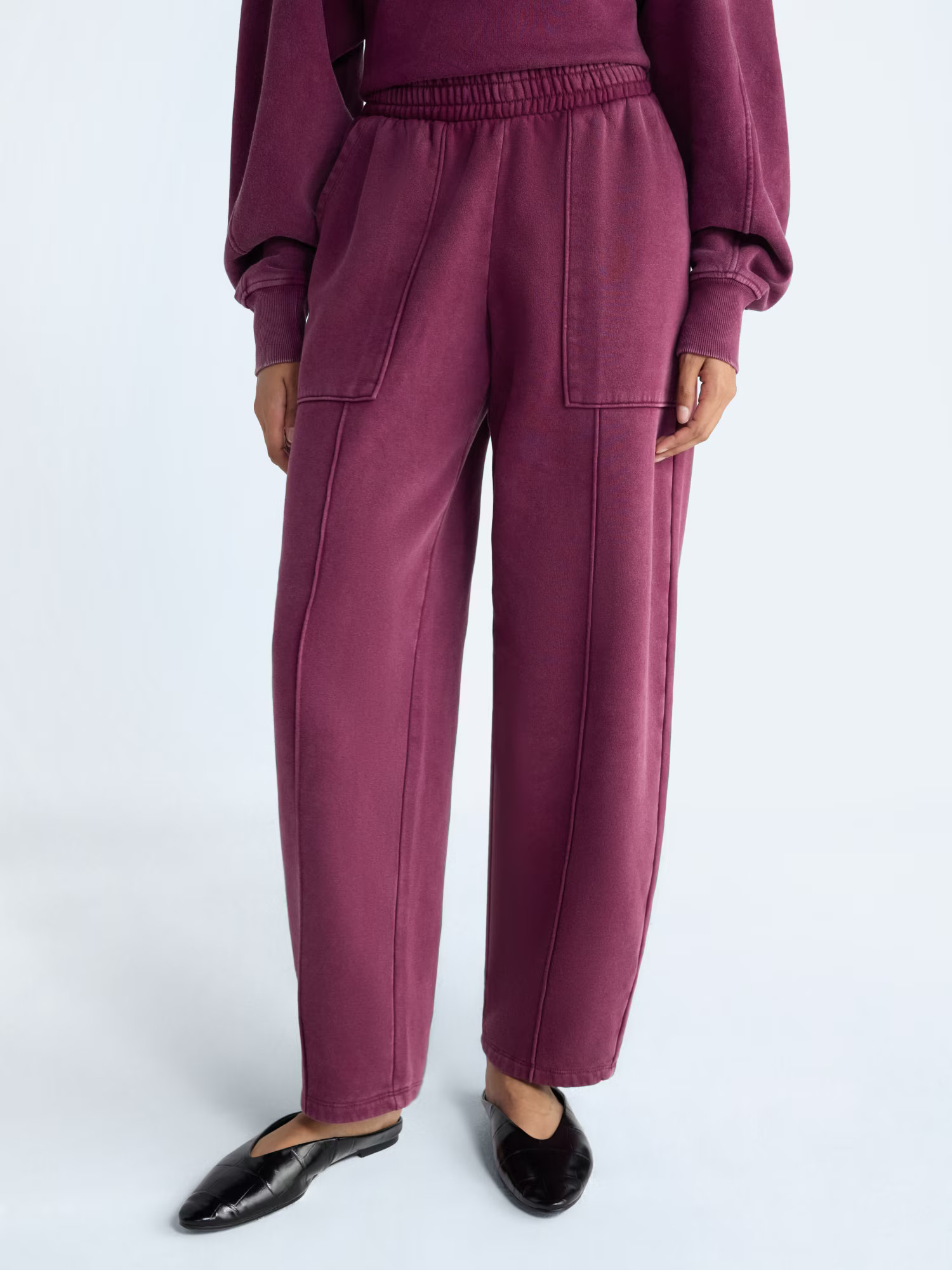 Scoop Women's Barrel Leg Sweatpants, Sizes XS-XXL | Walmart (US)