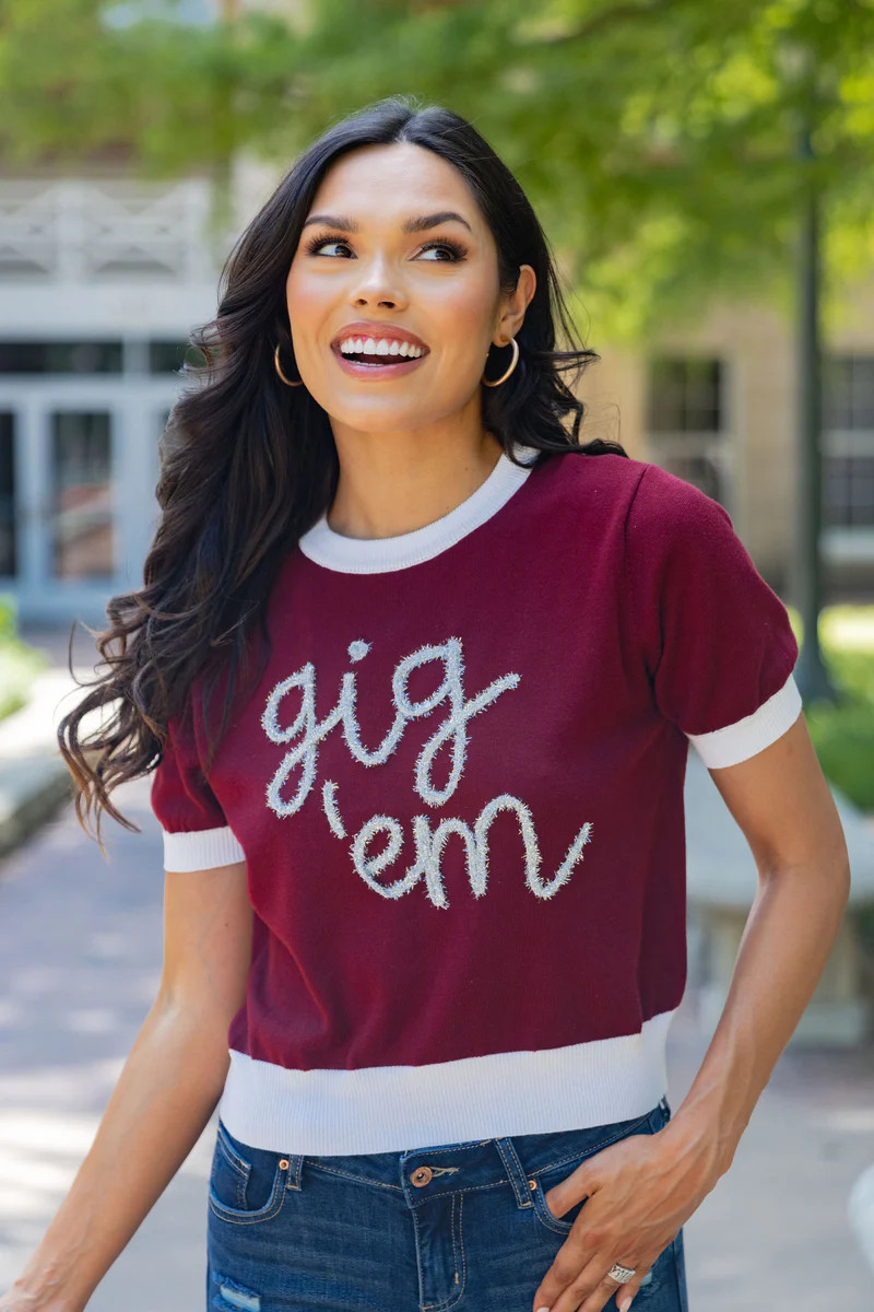 "Gig Em" Sweater | Avara