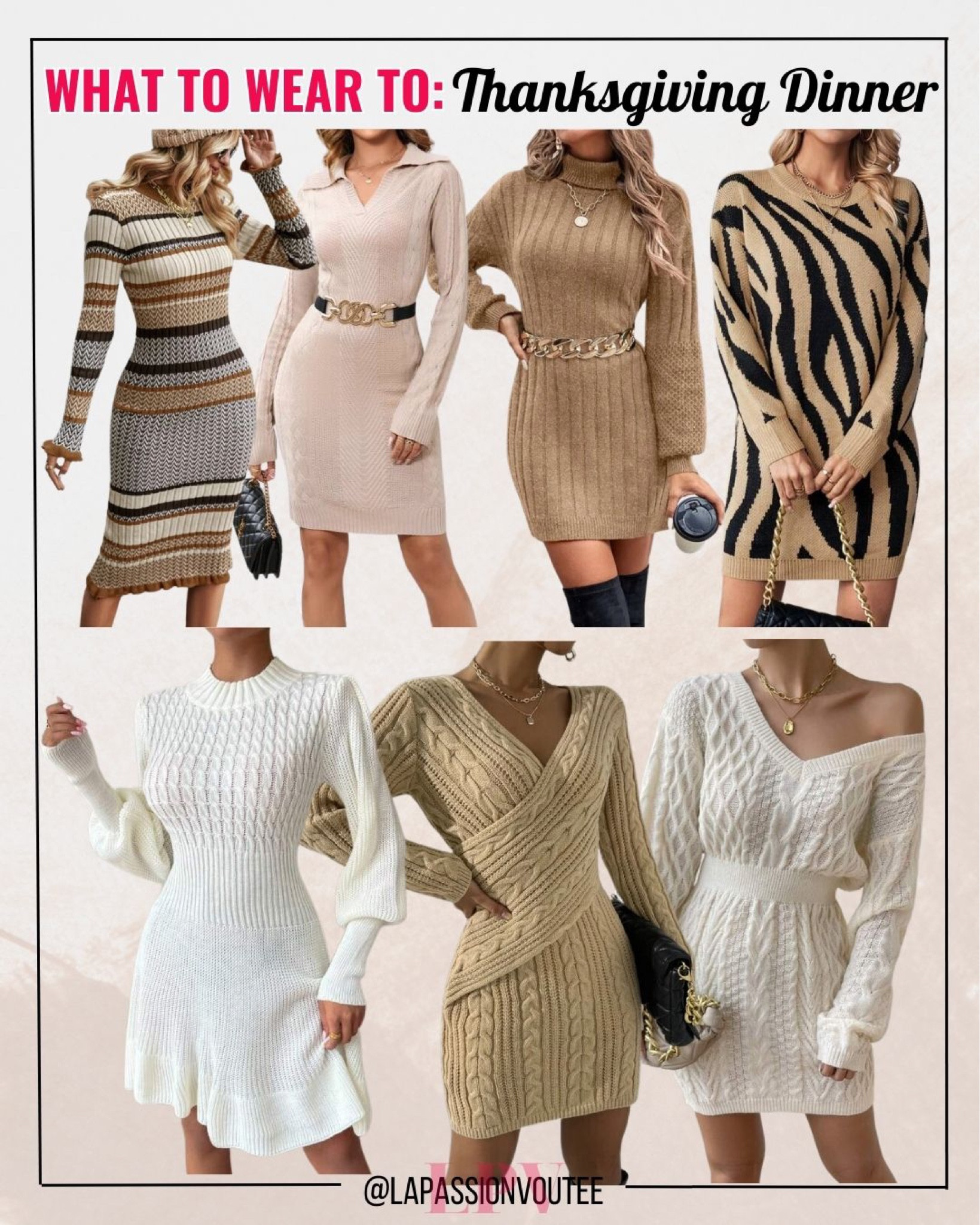 Stylish sweater dresses to wear to a Thanksgiving Dinner!

#LTKSeasonal #LTKHoliday #LTKstyletip