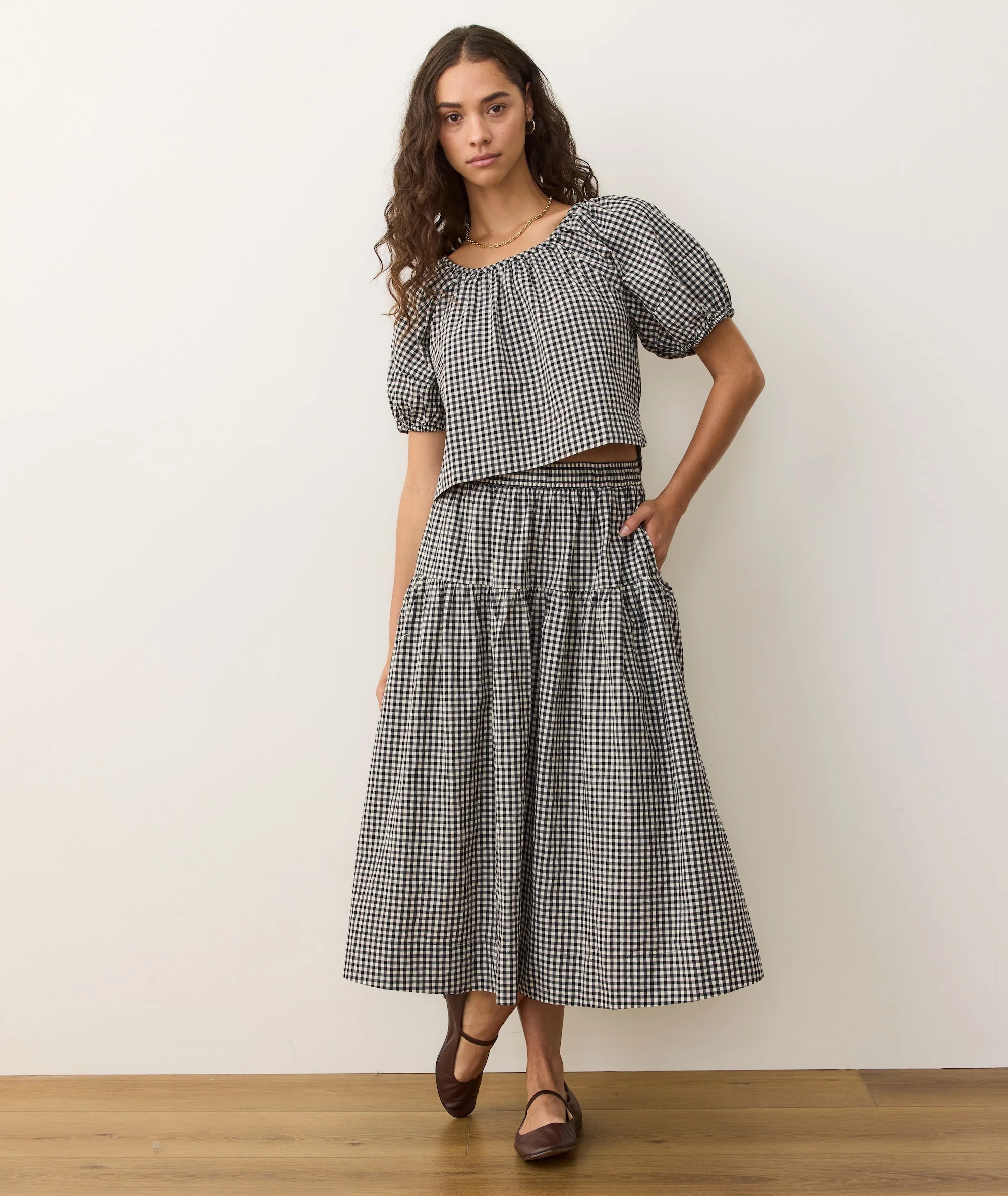 Gia Poplin Skirt | Marine Layer