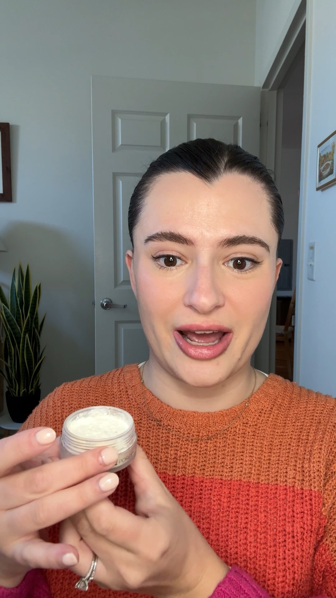 I’m currently obsessed with the It Cosmetics Bye Bye Pores translucent setting powder! It makes my under eyes feel like silk and keeps concealer in place. Here’s a quick tutorial of how I apply it with a makeup puff  

#LTKFindsUnder50 #LTKBeauty