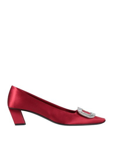 Roger Vivier Woman Pumps Red Size 4.5 Textile fibers | YOOX (US)