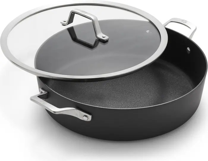 Premier Hard Anodized Nonstick 7-Quart Sauteuse with Lid | Nordstrom